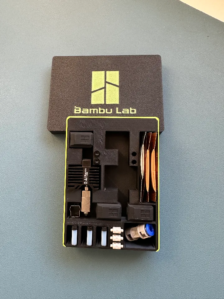 Compact Accessories Box for X1C/P1S/P1P by Fozi | Download free STL ...