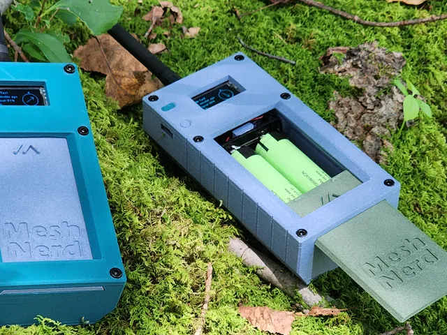 TacBox Meshtastic Case for Heltec V3