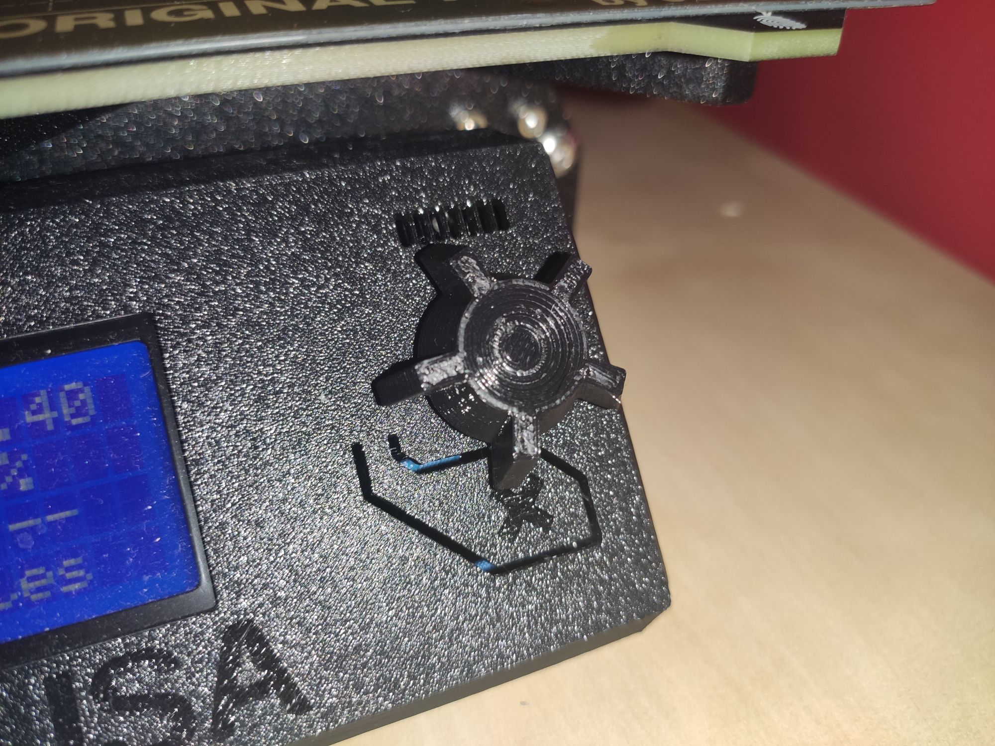 very ergonomic knob for 3d printer