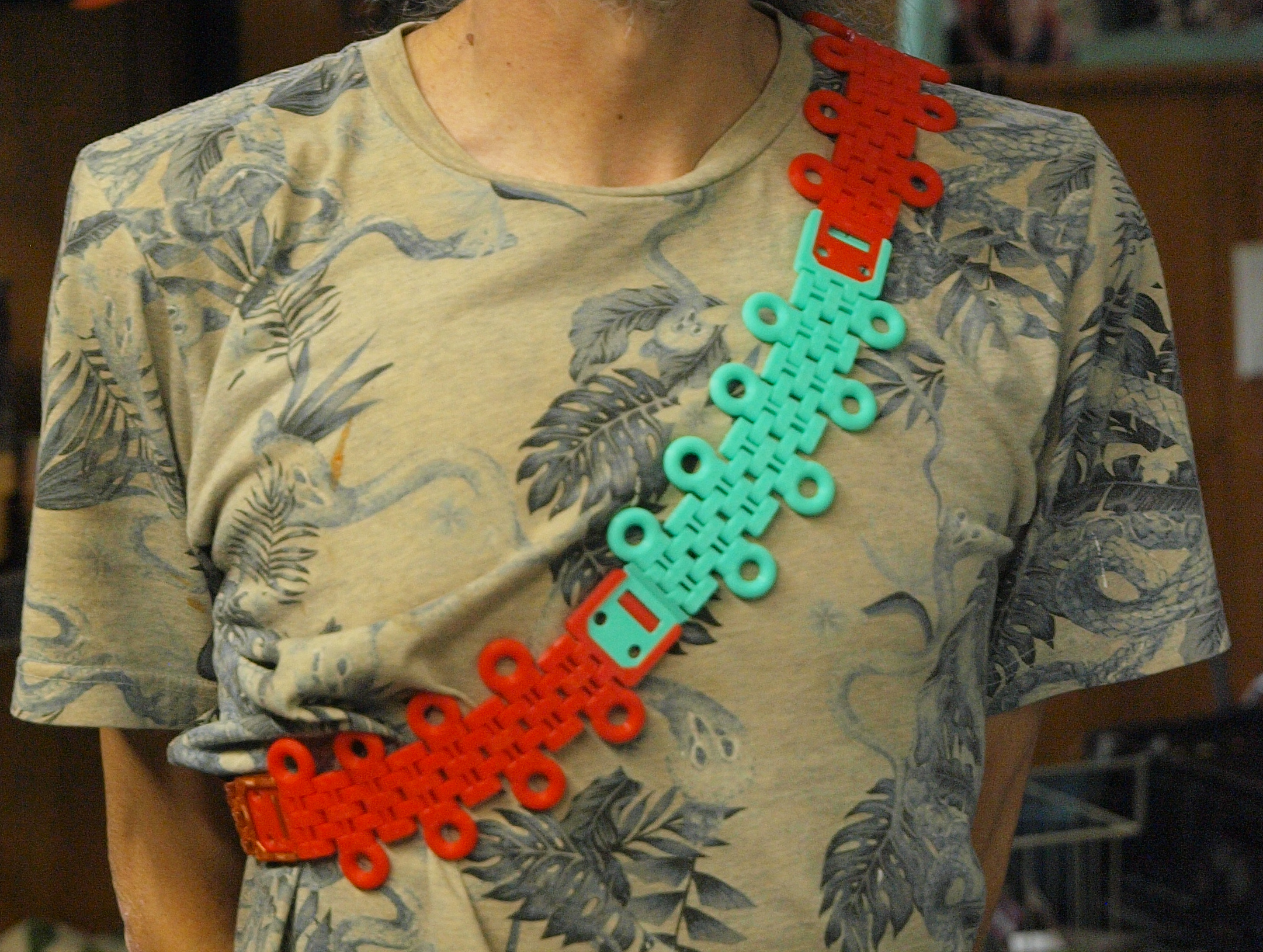 Fidget Bracelet / Snap Tab Strap Chains — miniatura 2
