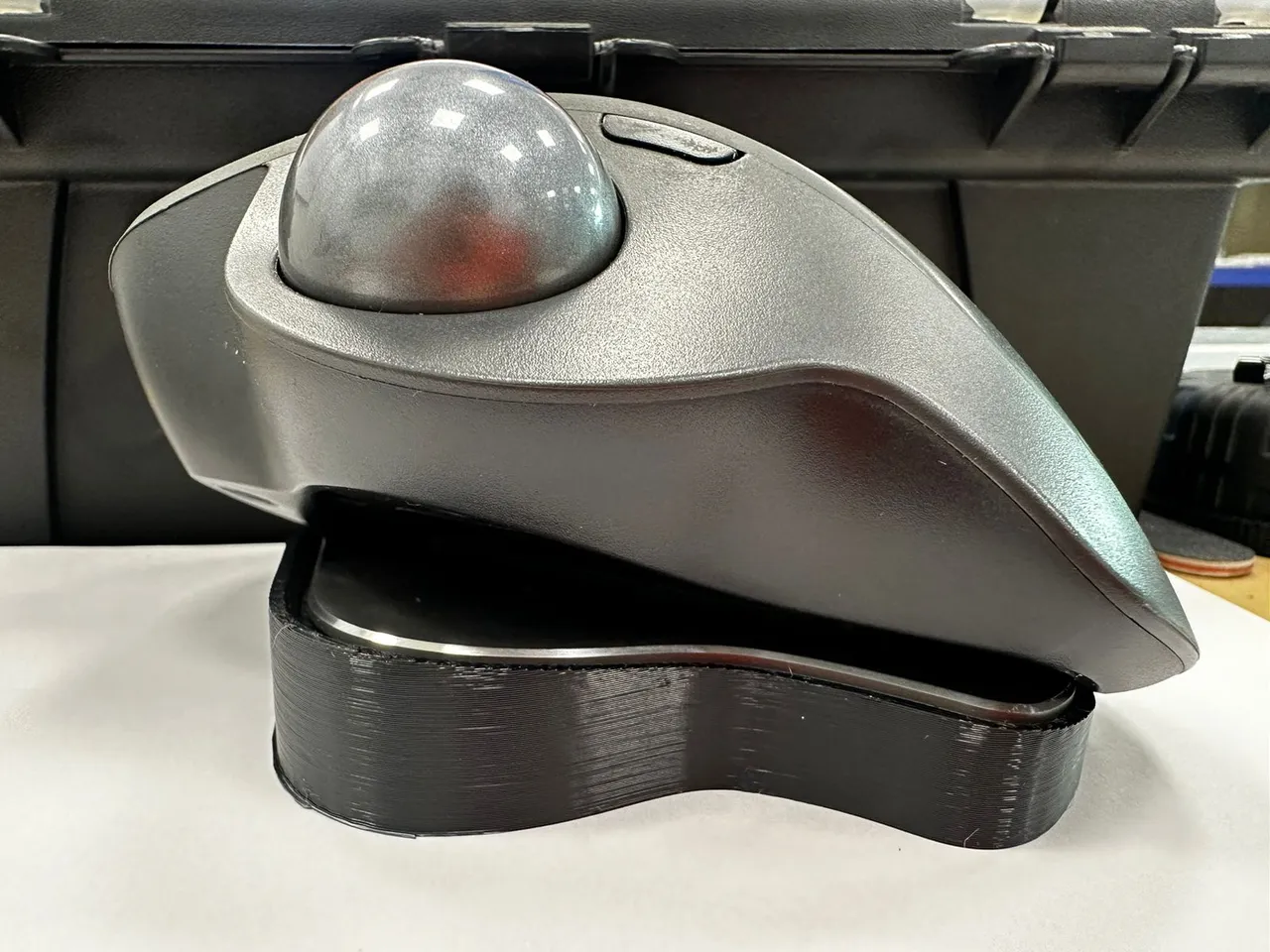Base Mouse Logitech MX ERGO by PenguinDesign | Download free STL model ...