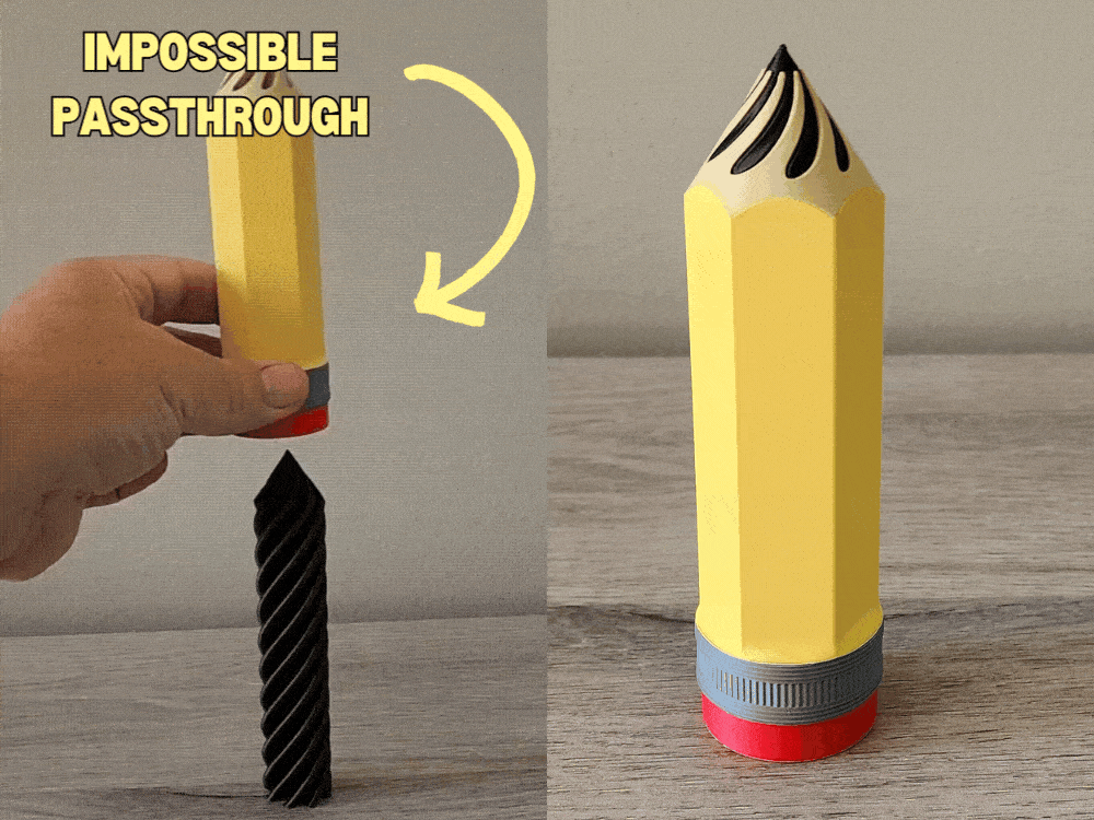 Pencil Impossible Passthrough