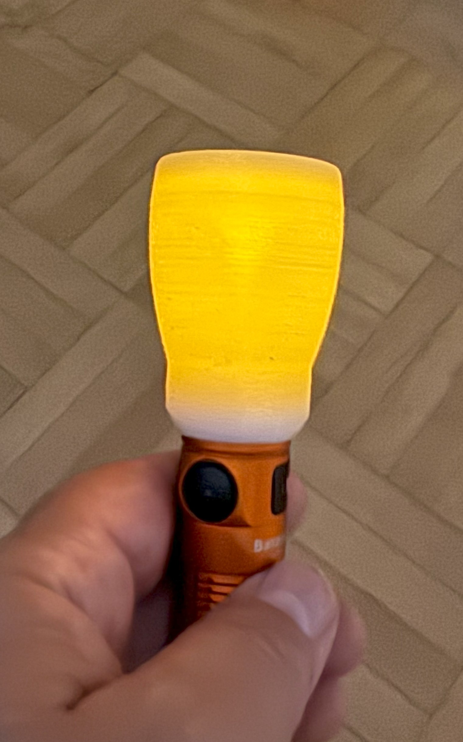 Olight Baton 3 Glow in the dark Lamp Head difuser