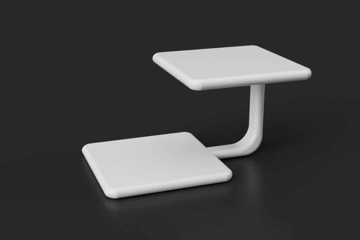 Modern Table Shelf