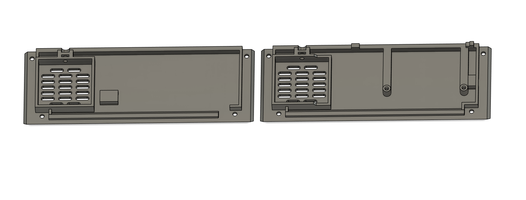 [PrusaBox] Bottom plates for modular panel with centering adapter plate and Expandable Steel Sheet Holder