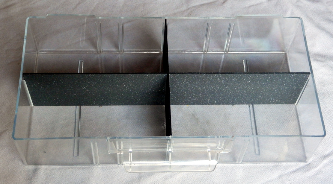 Unterteilungen divider partition MARS Svratka Kleinteilmagazin shelf cabinet 136x275 mm drawer Lade