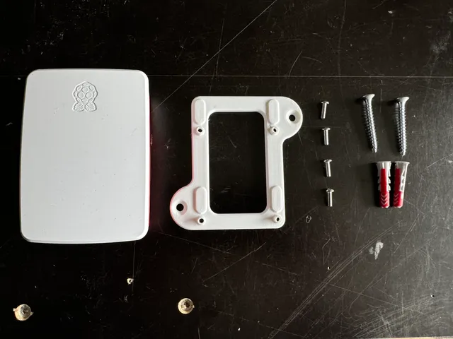 Raspberry Pi 5 case wall mount additional support