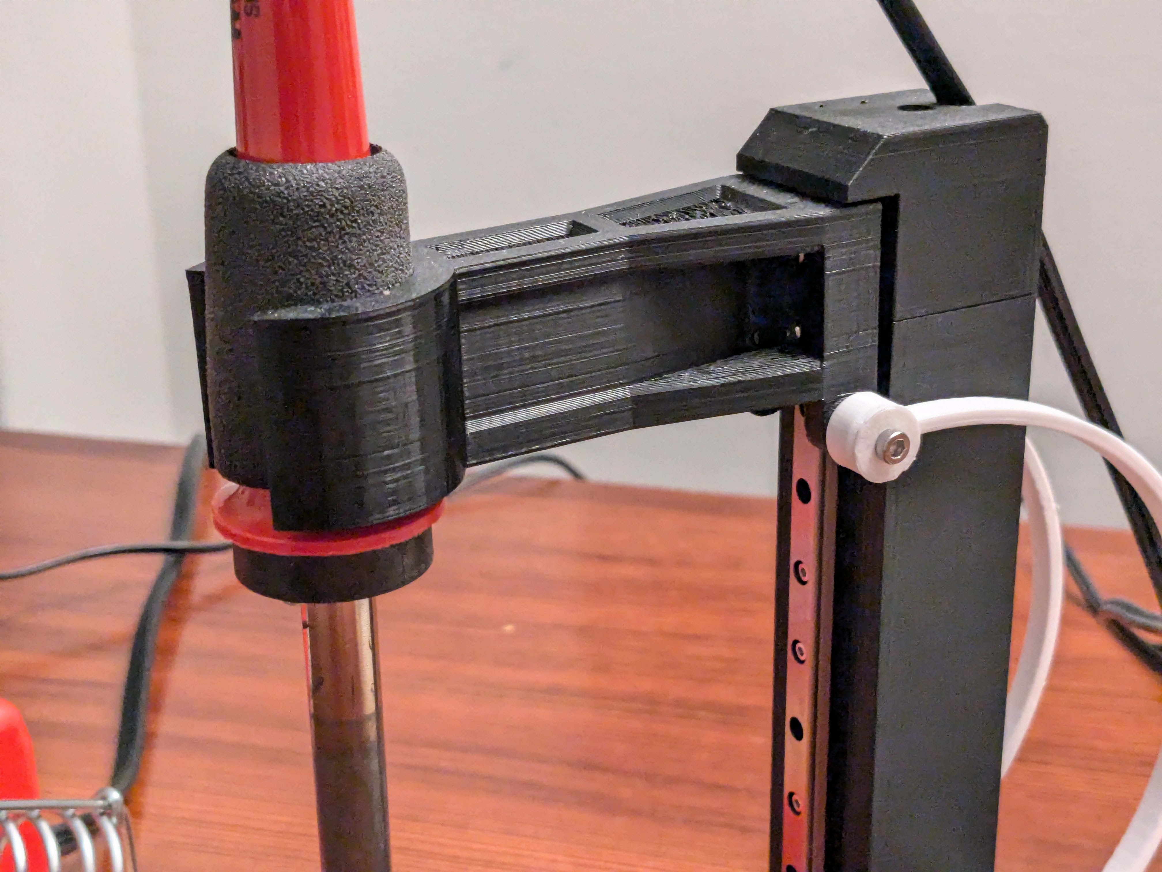 Heat insert Press Holder Arm for Weller 40W Soldering Iron WLC100 3D model thumbnail