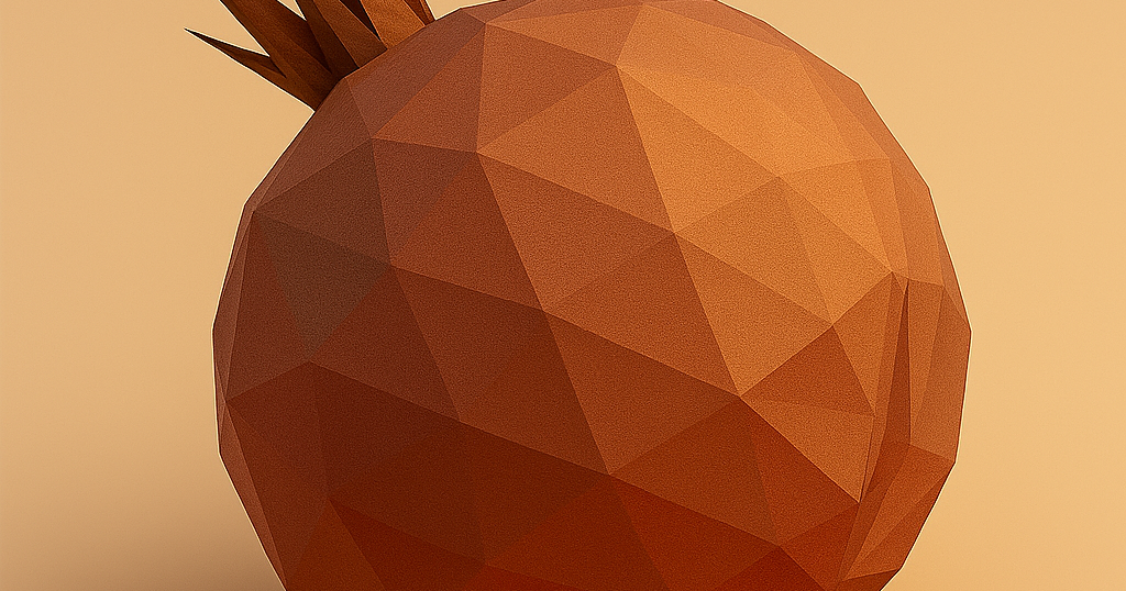Low Poly Coconut 3D Model by LowPolyFigures | Download free STL model ...