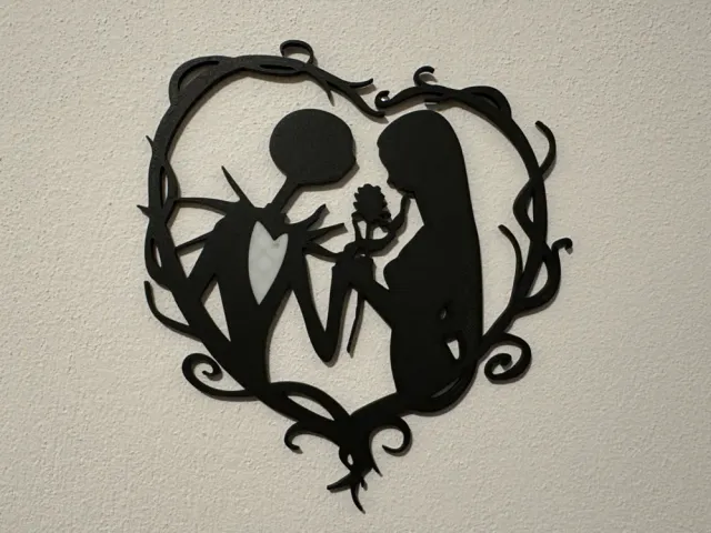 Halloween - Jack Skellington and Sally love
