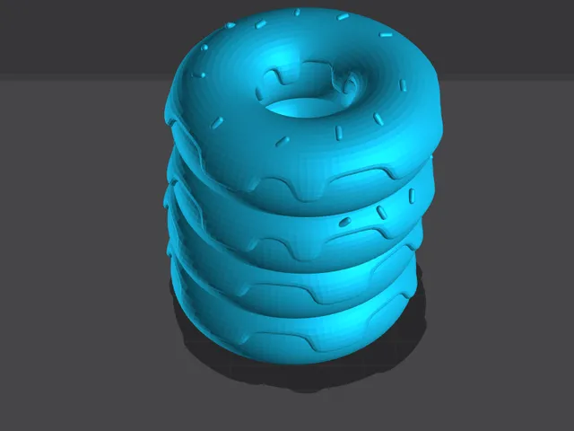 Donut Pencil Holder