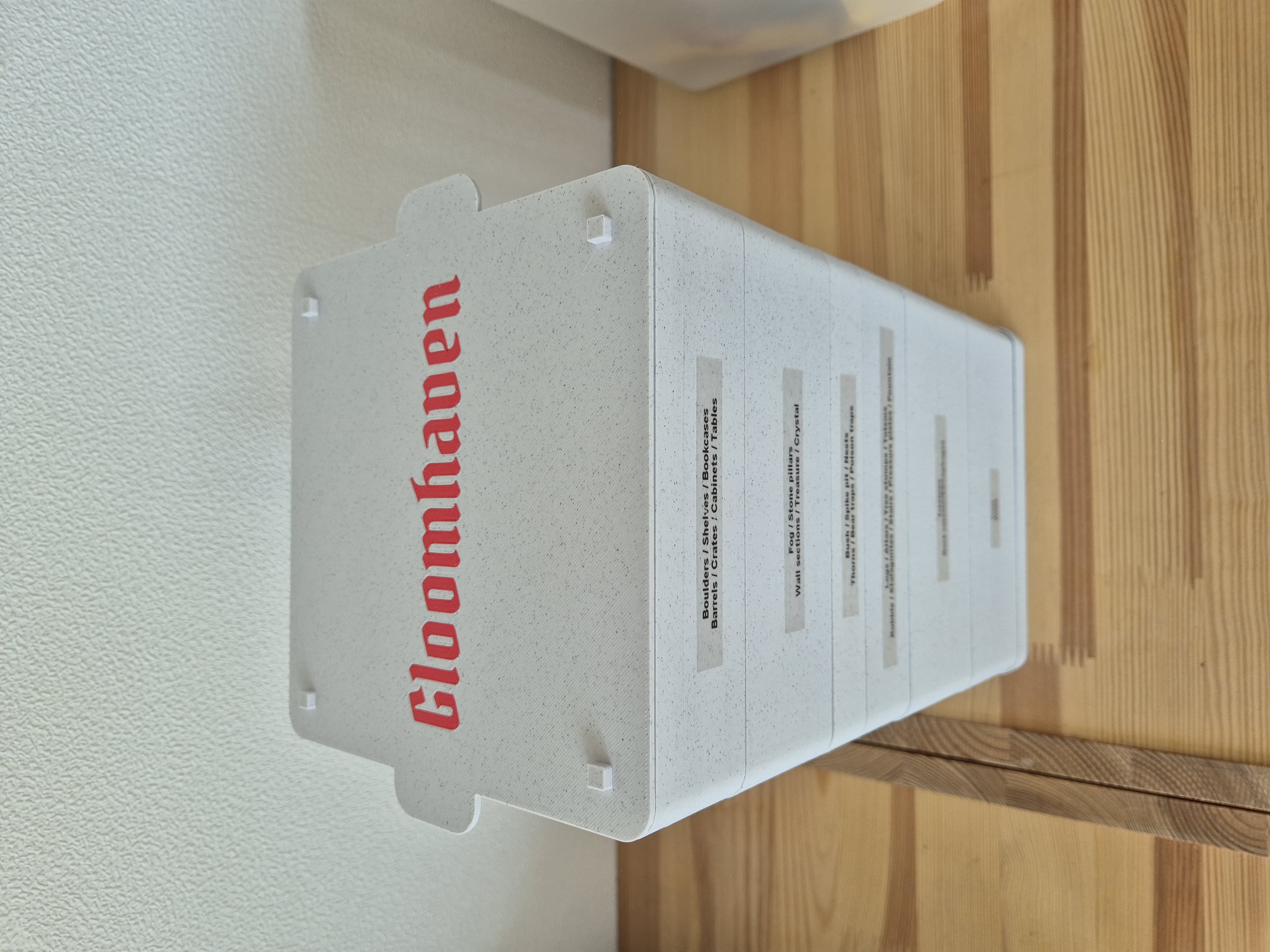 Gloomhaven 3D Printed Terrain Stackable Storage