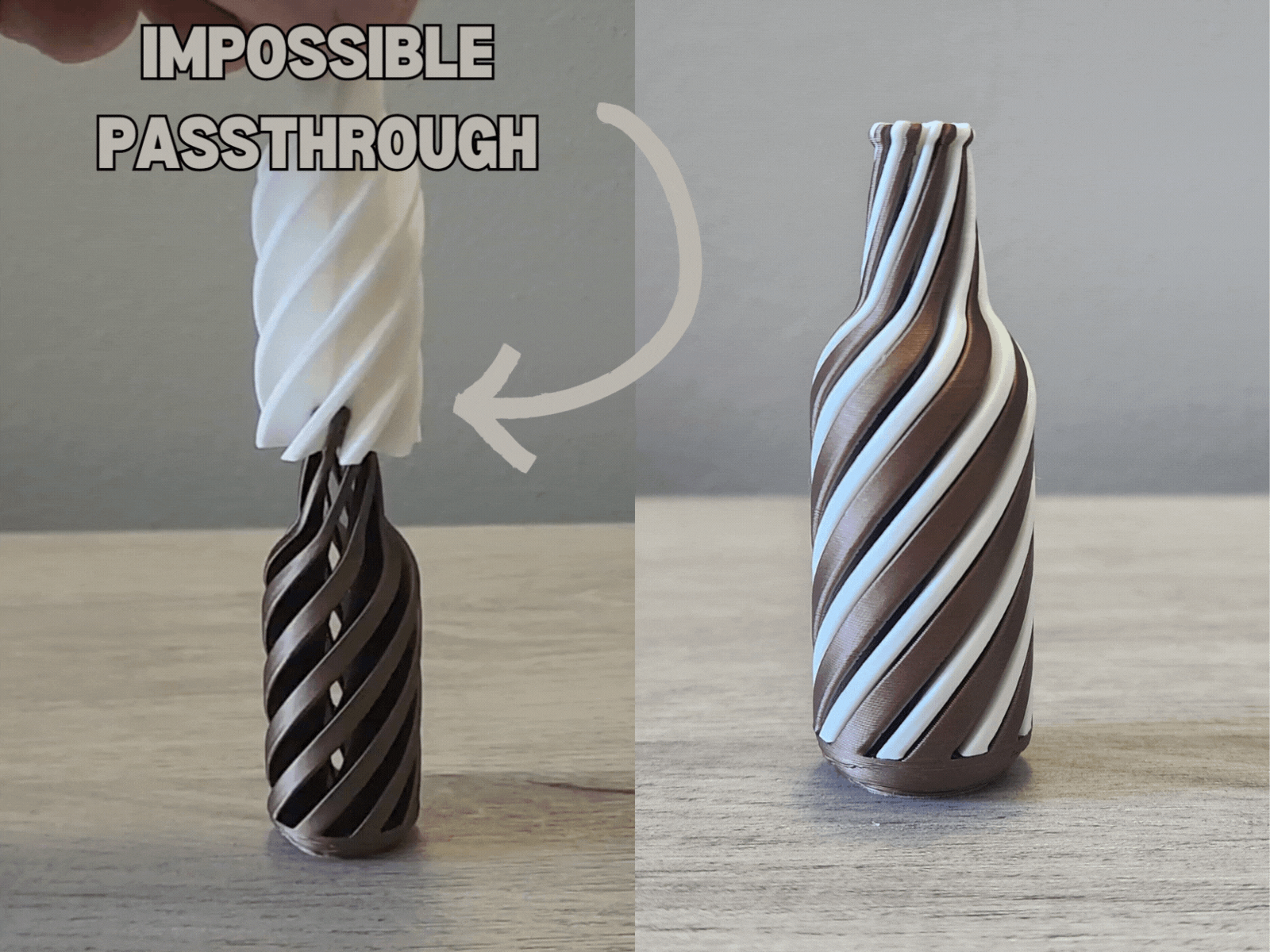 Beer Bottle Impossible Passthrough