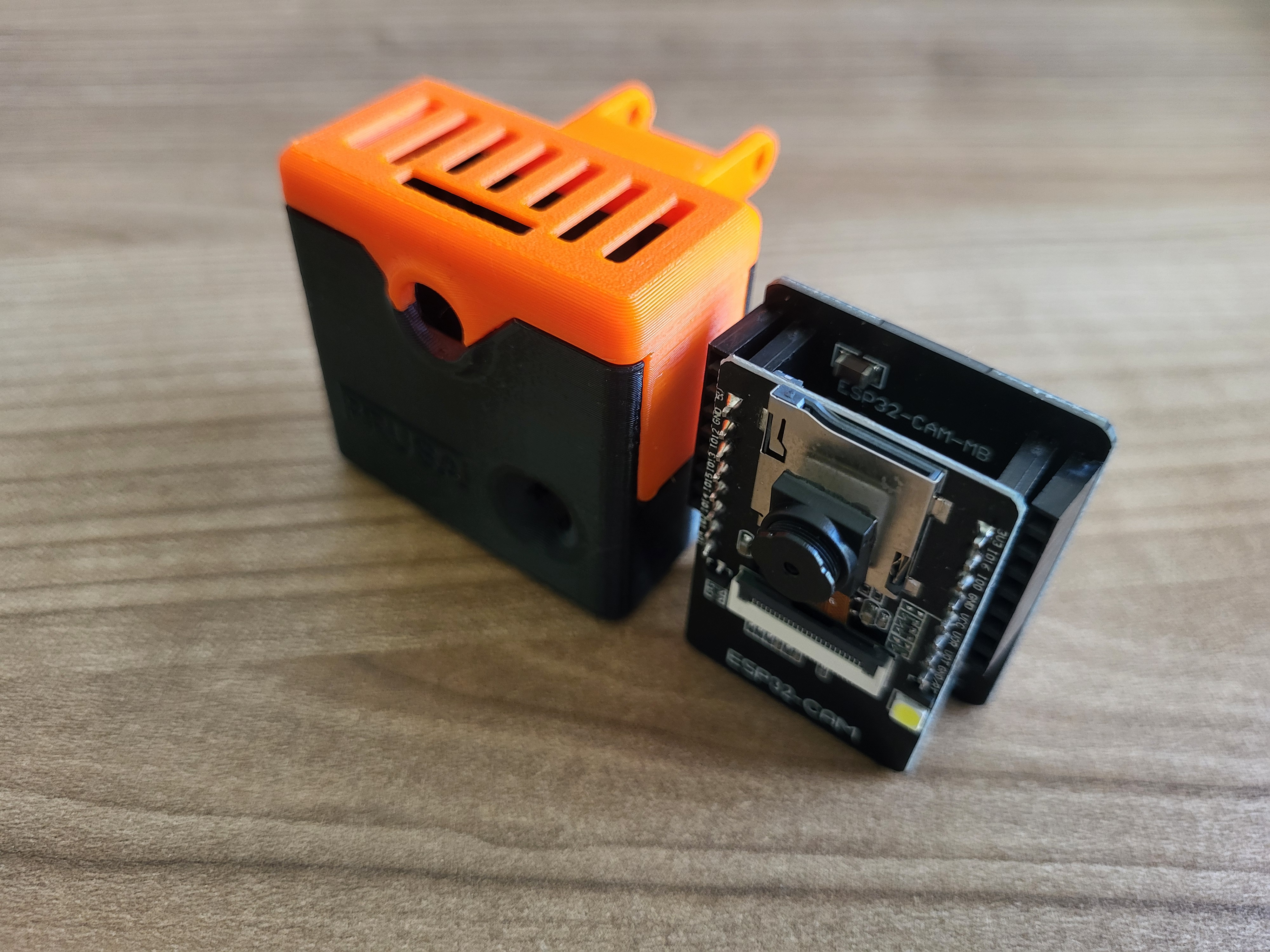 ESP32 Cam Case USB-C 3D model thumbnail