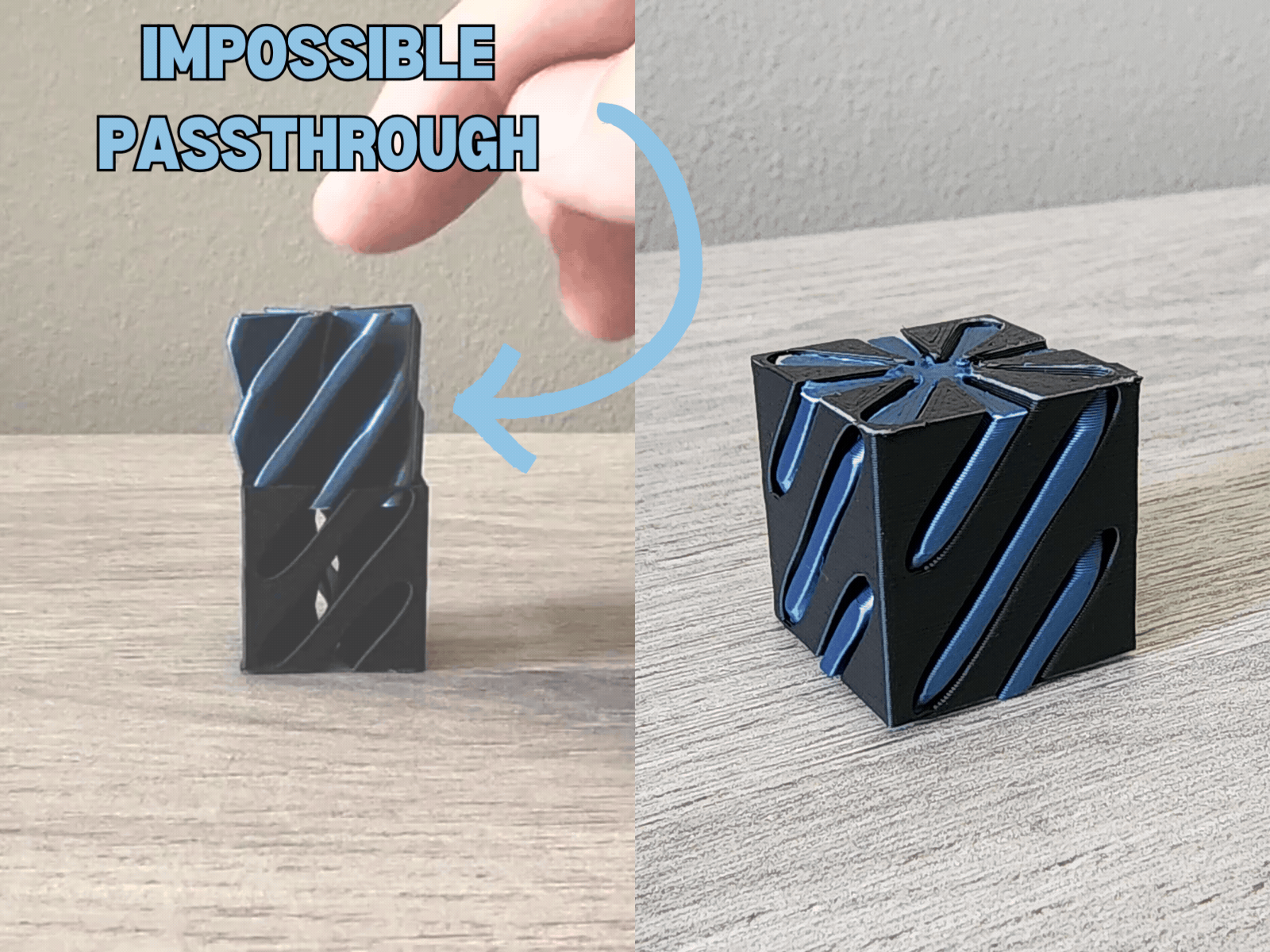 Cube Impossible Passthrough