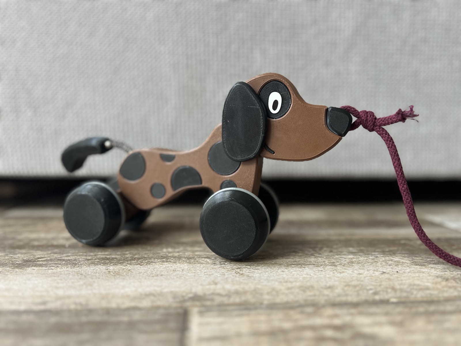 Wiggly Dog Pull Toy for Kids — thumbnail 4