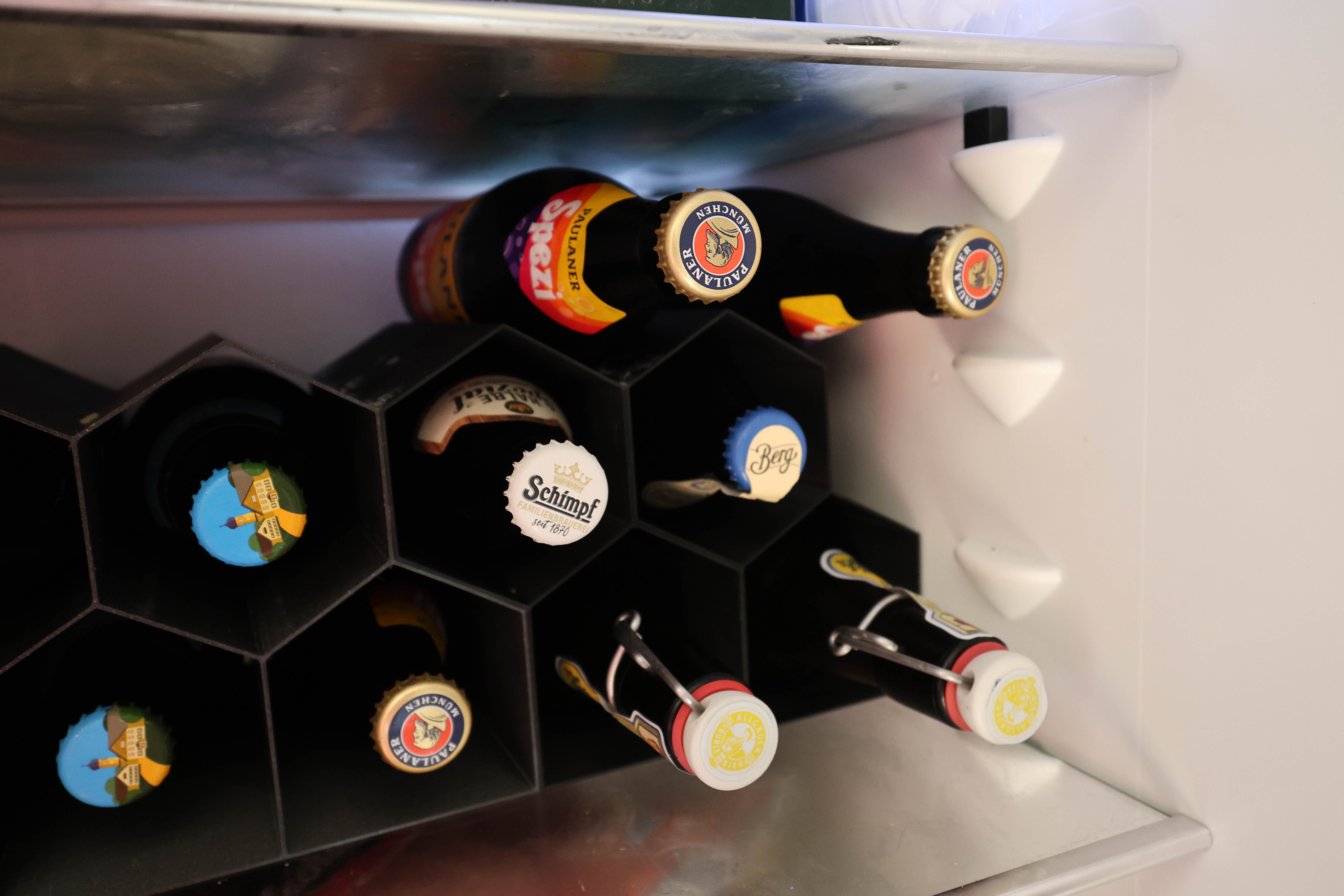 Modular bottle organizer