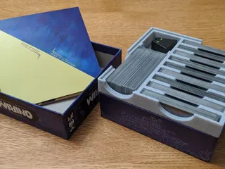 onirim card sleeves Imu & 5 Elders Standard Size [In-Stock] These Japanese Onirim Organizer Insert with Sleeved