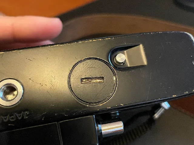 Minolta SRT Battery Cap