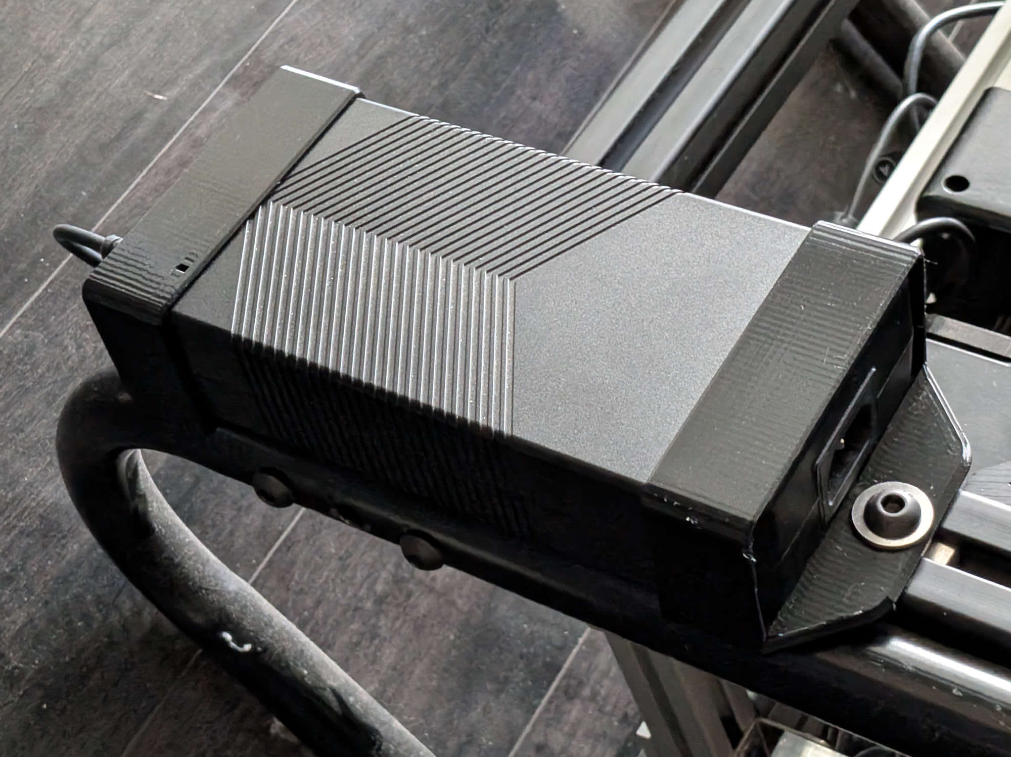 Power Brick Mount for Logitech G Pro Wheel DD11