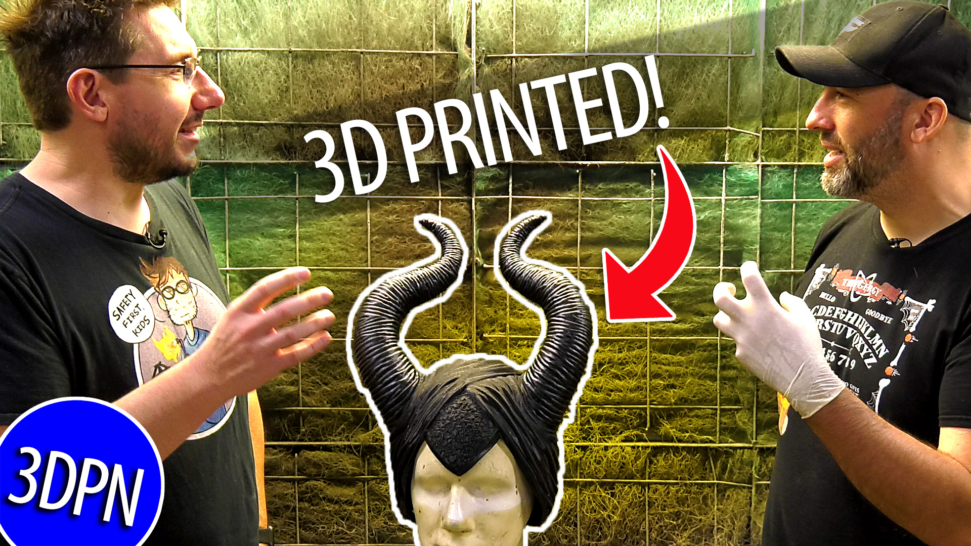 Maleficent Horns by 3D Printing Nerd Download free STL model