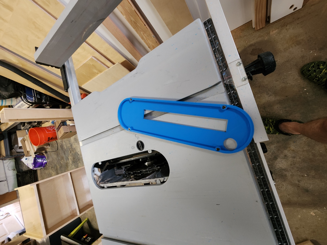 Kobalt TS10601 table saw dado insert plate