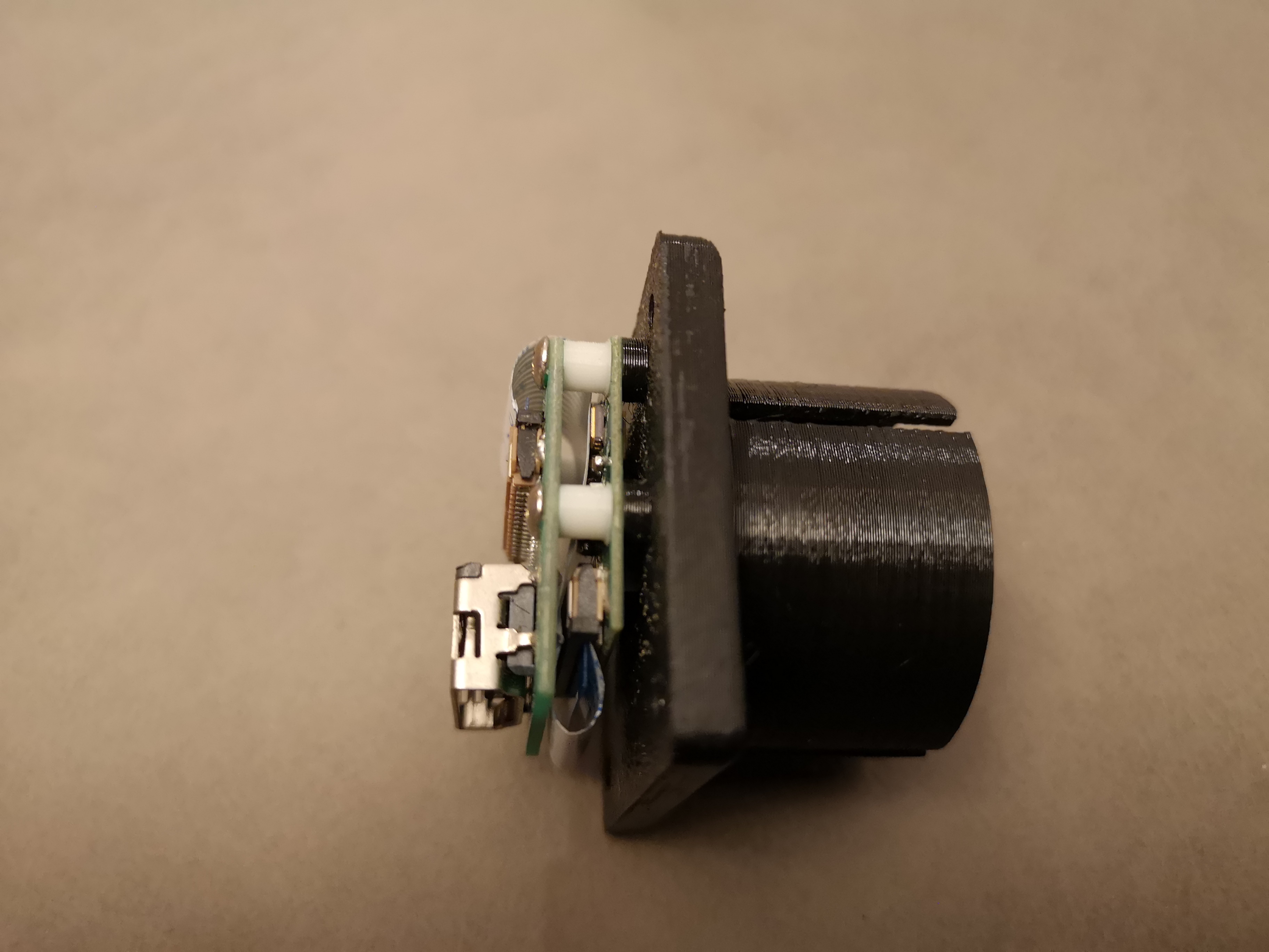 Raspberry Pi Camera Telescope Adapter / Enclosure by Morlac Download free STL model