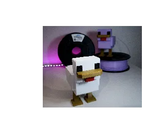 Minecraft chicken