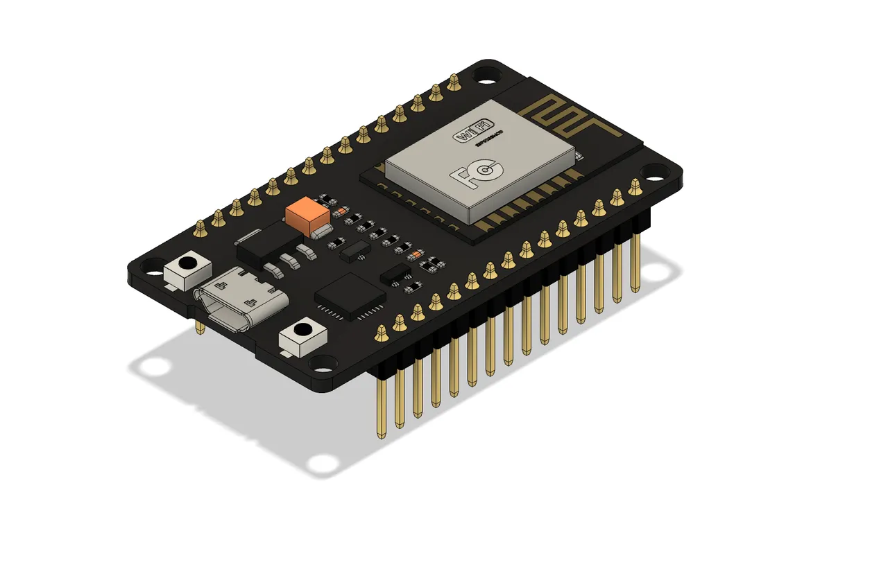 esp 32 detailed model by bobfrey | Download free STL model | Printables.com