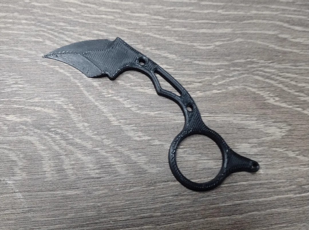 Miniatura 2 do modelo 3D Mini Karambit Knife