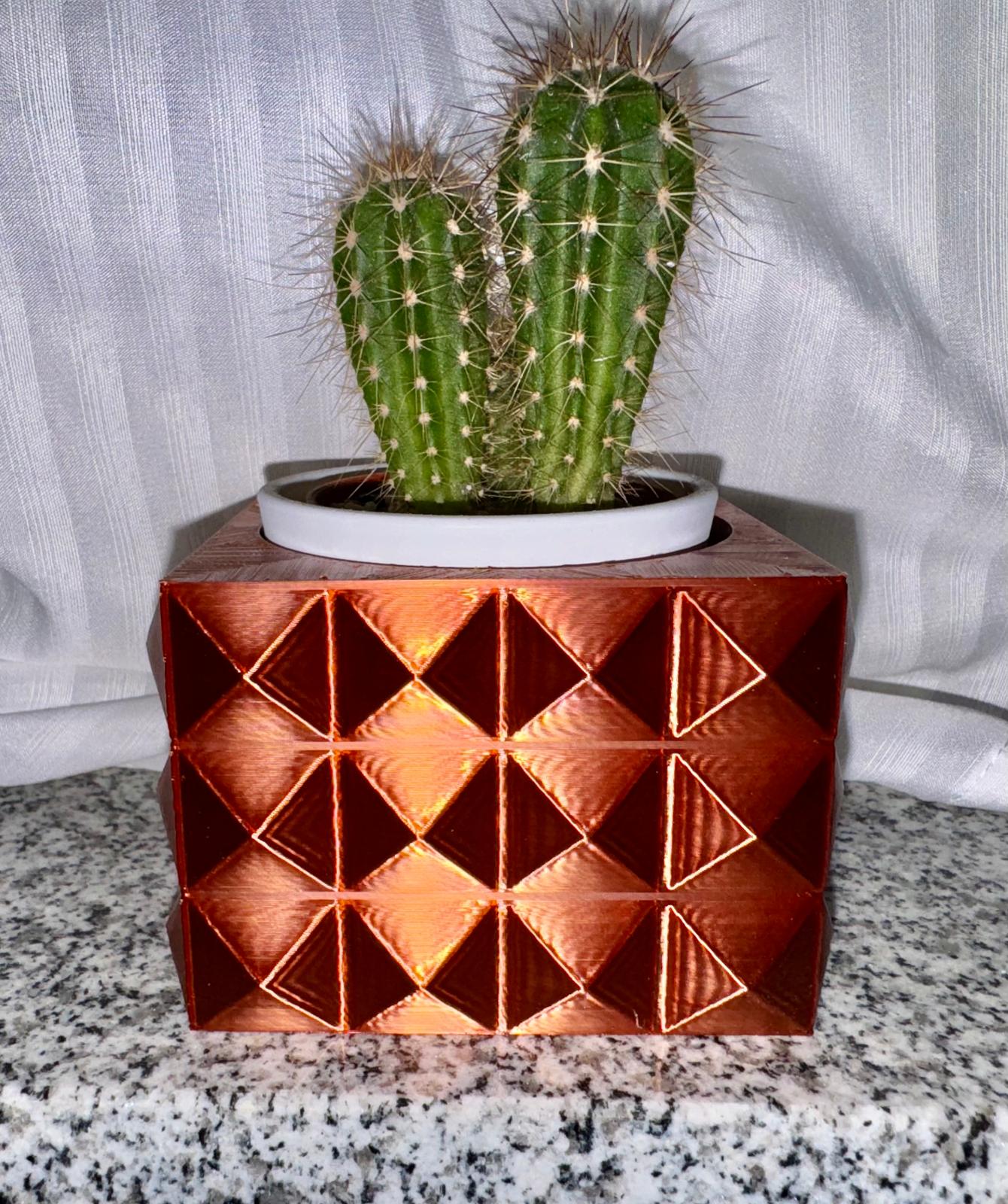 luxurious small planting pot