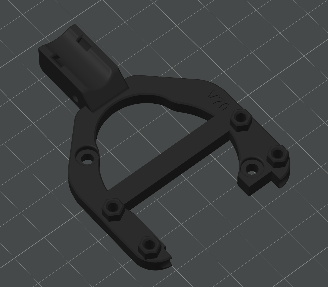 Jabberwocky NH36 mounting bracket for stealth changer