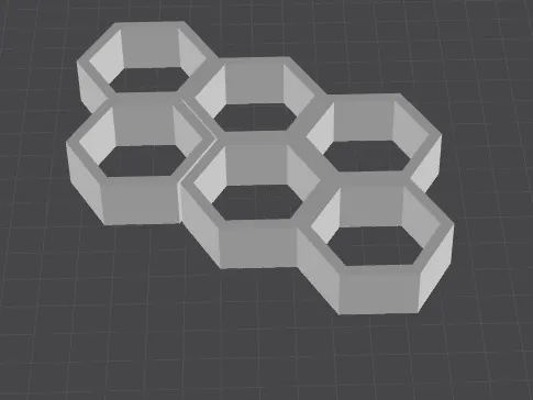 Hexagon Wall Storage Decoration