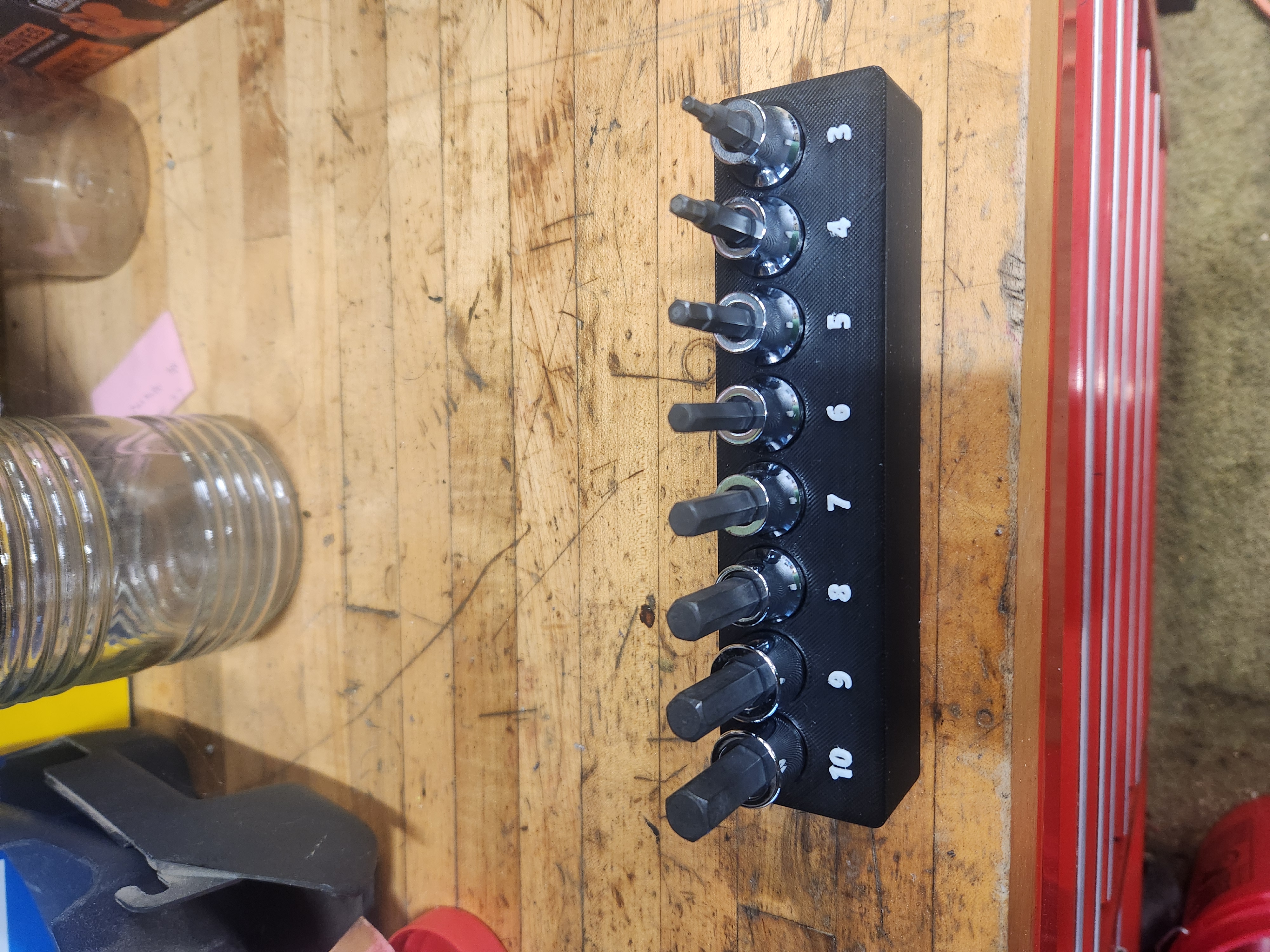 Icon short hex socket holder