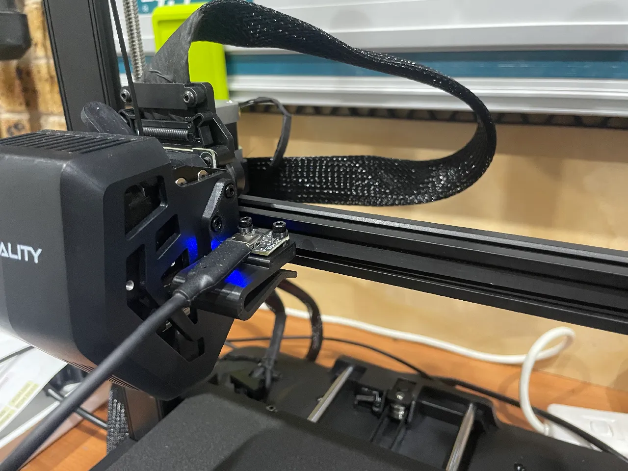 Fly USB ADXL345 Accelerometer / Input Shaping for Ender-3 V3 SE X