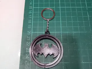 Key chain Batman by Miguel Etchepareborde | Download free STL model ...