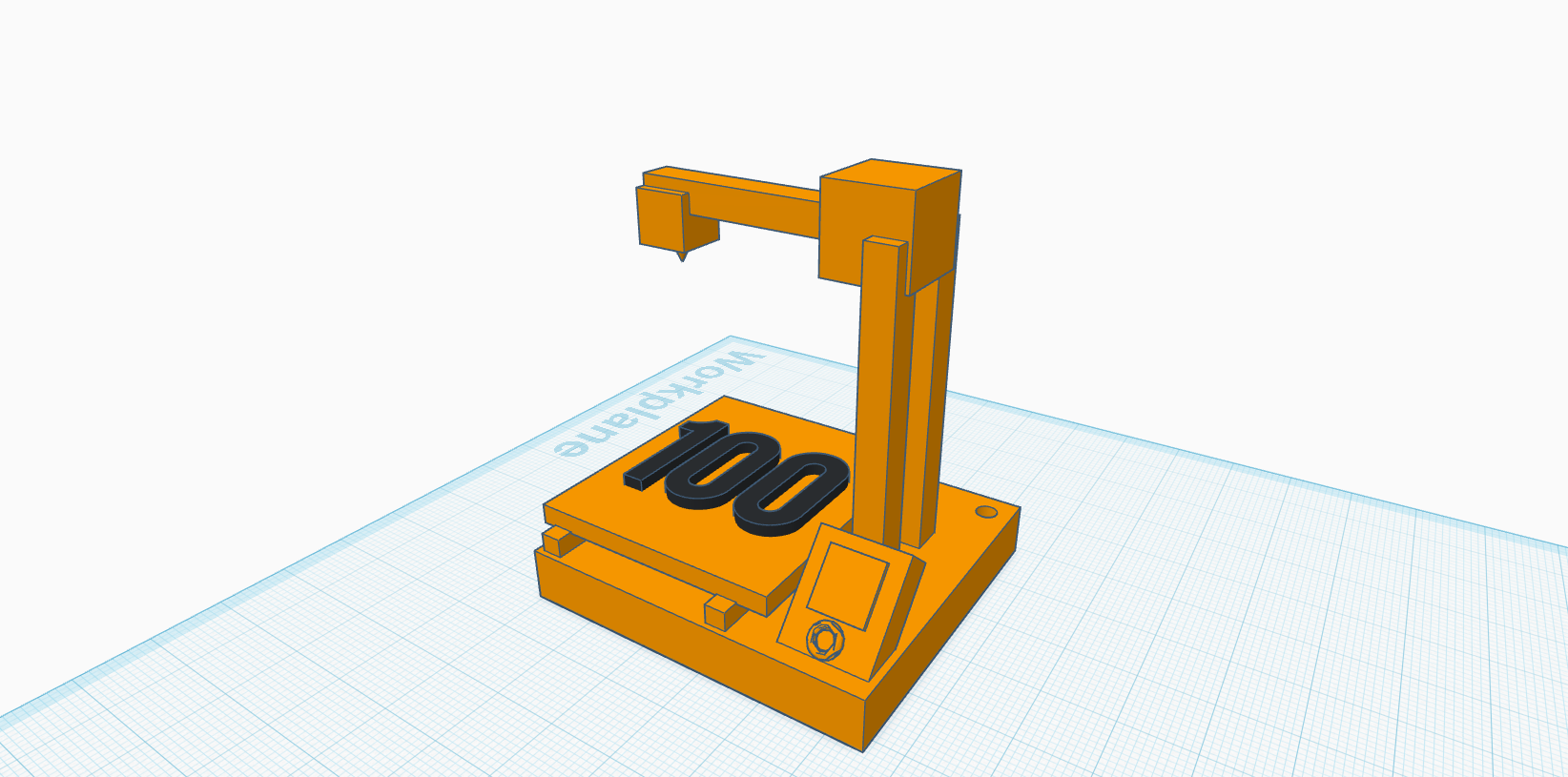 PRUSA Mini 100 Followers Keychain