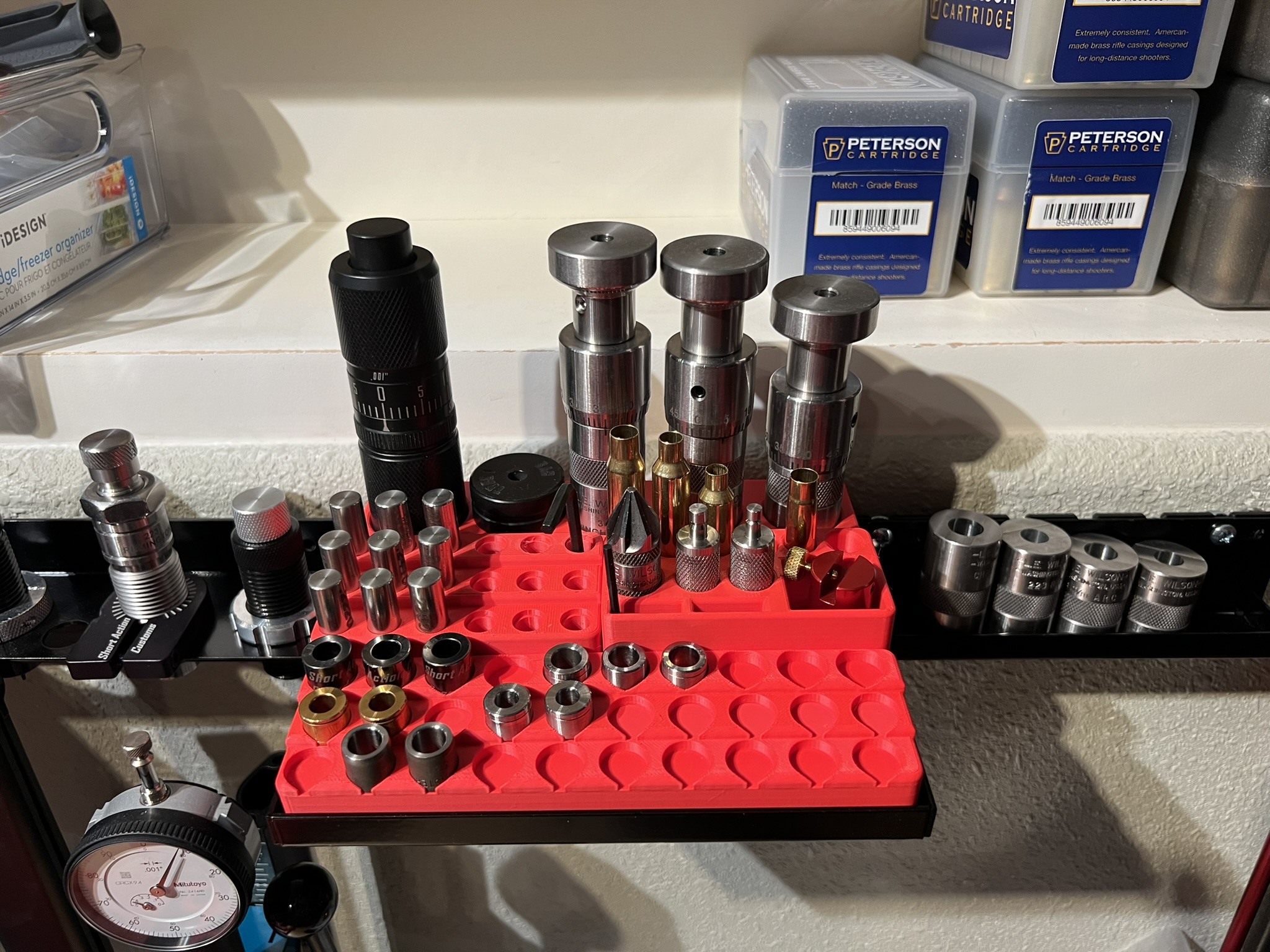 Gridfinity Reloading Tool Holder Block for Seating Dies (L.E. Wilson, SAC Etc.) — thumbnail 4
