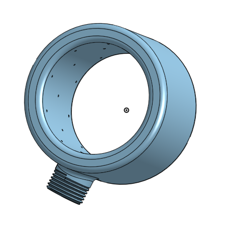 Shower Hose Banana Cleaner – Internal Spray Design