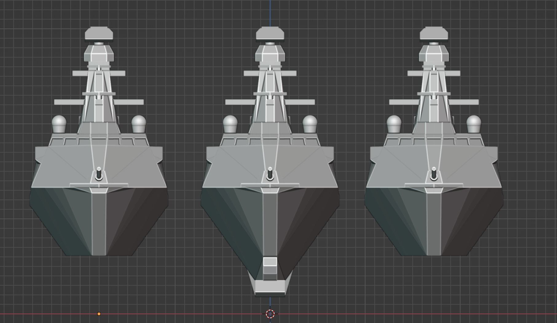 Turkish Warship / Corvette / Cruiser / Frigate / Navy Ship - 3D models ...