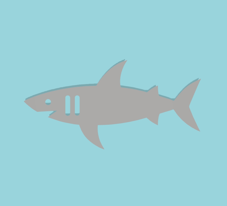 Shark Bookmark