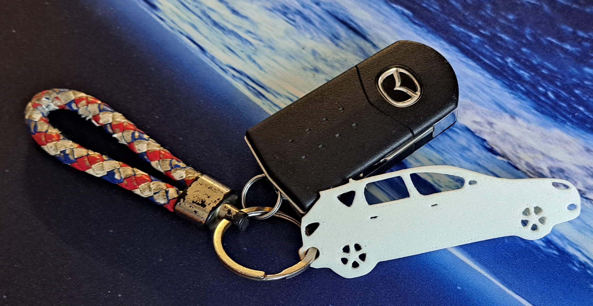 Mazda 3BK Keychain