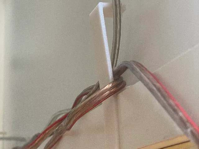 Ikea Besta cable guide clip
