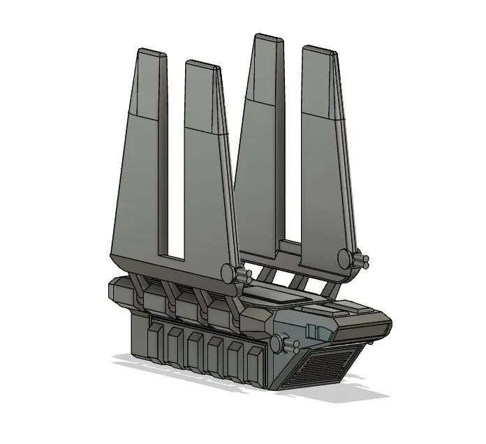 Zeta Class Shuttle - Work in progress by Alexand3DP | Download free STL ...
