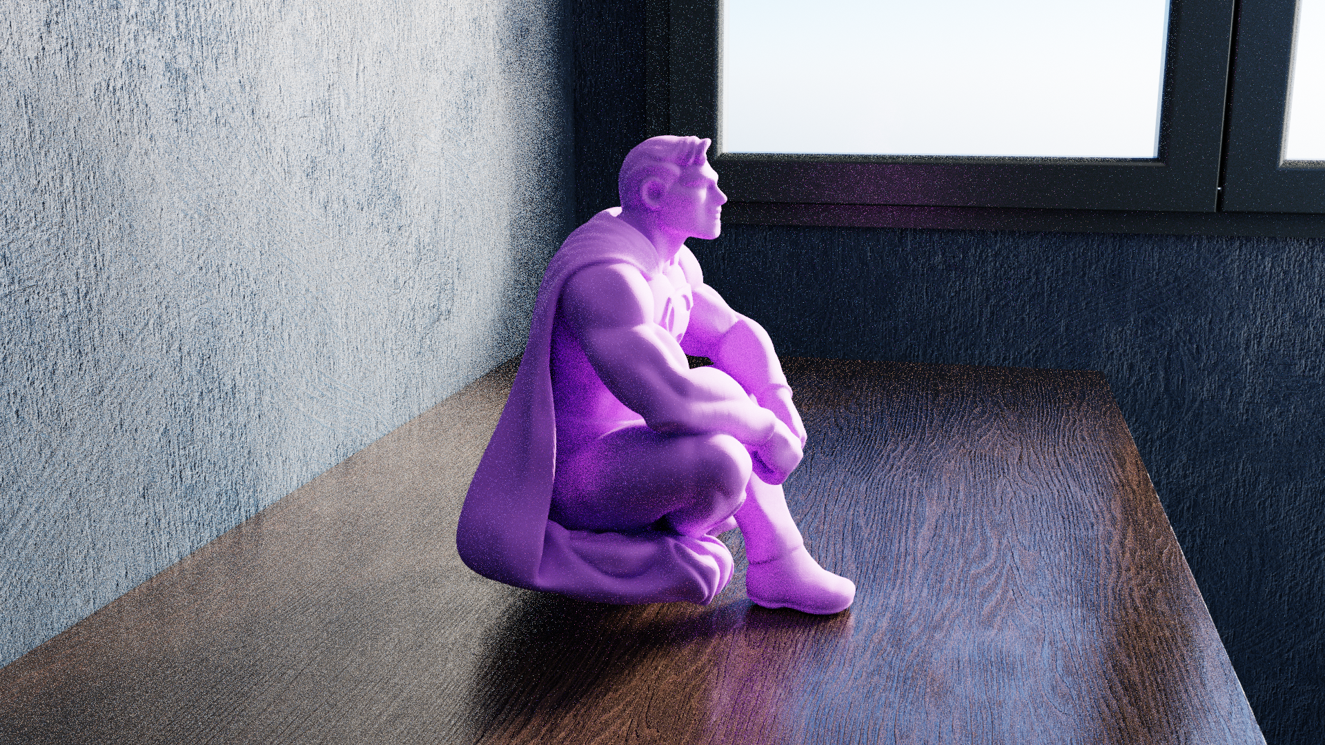 Sitting Superman — thumbnail 5