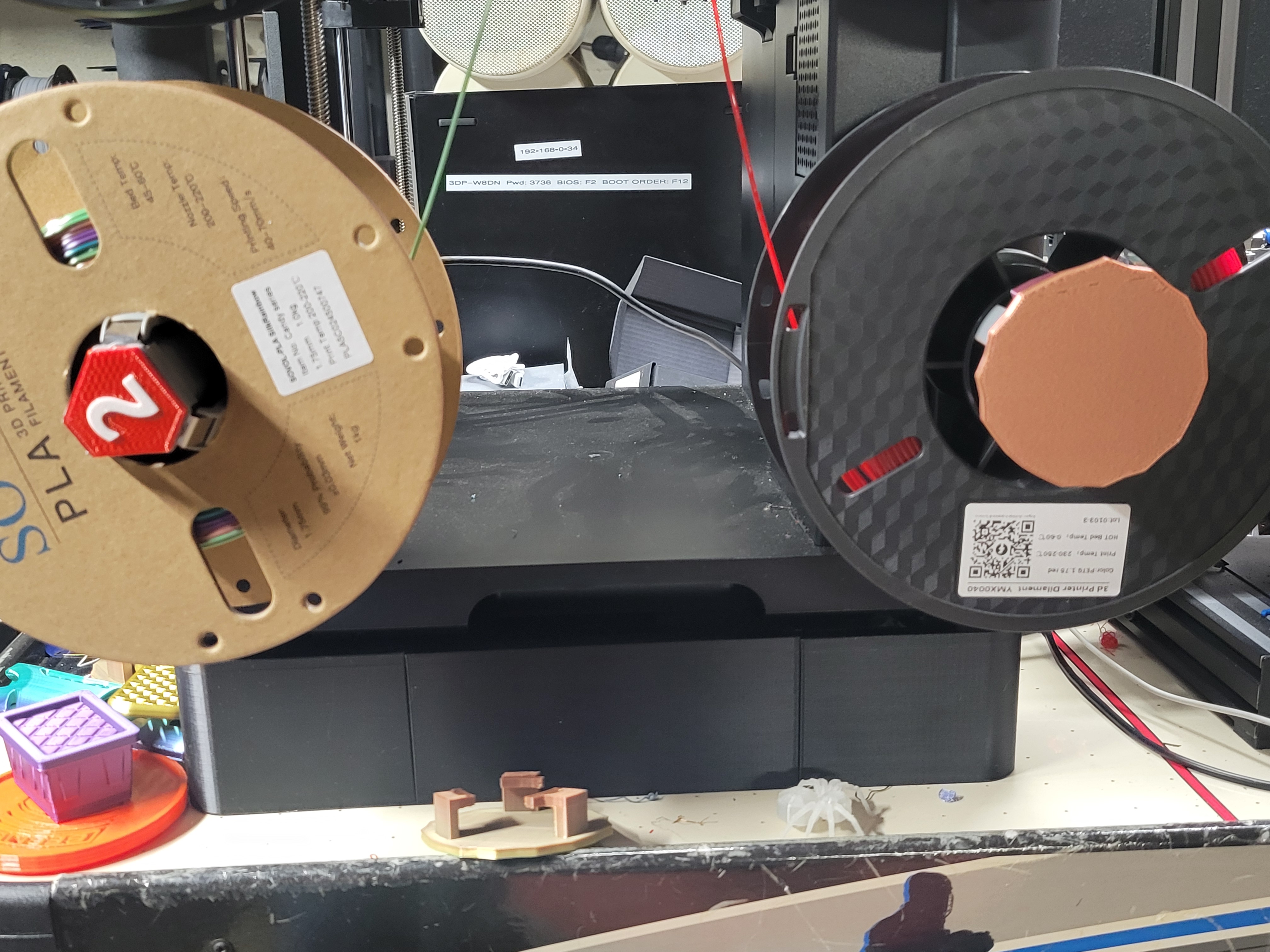 Spool Holder Cap - Extended