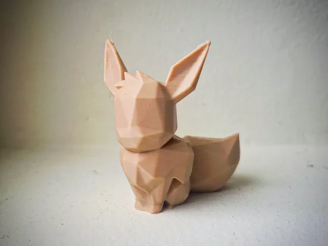 Eevee - low poly (pokemon)
