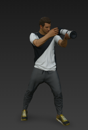 Personaje Masculino GTA 5 / Male character from GTA 5