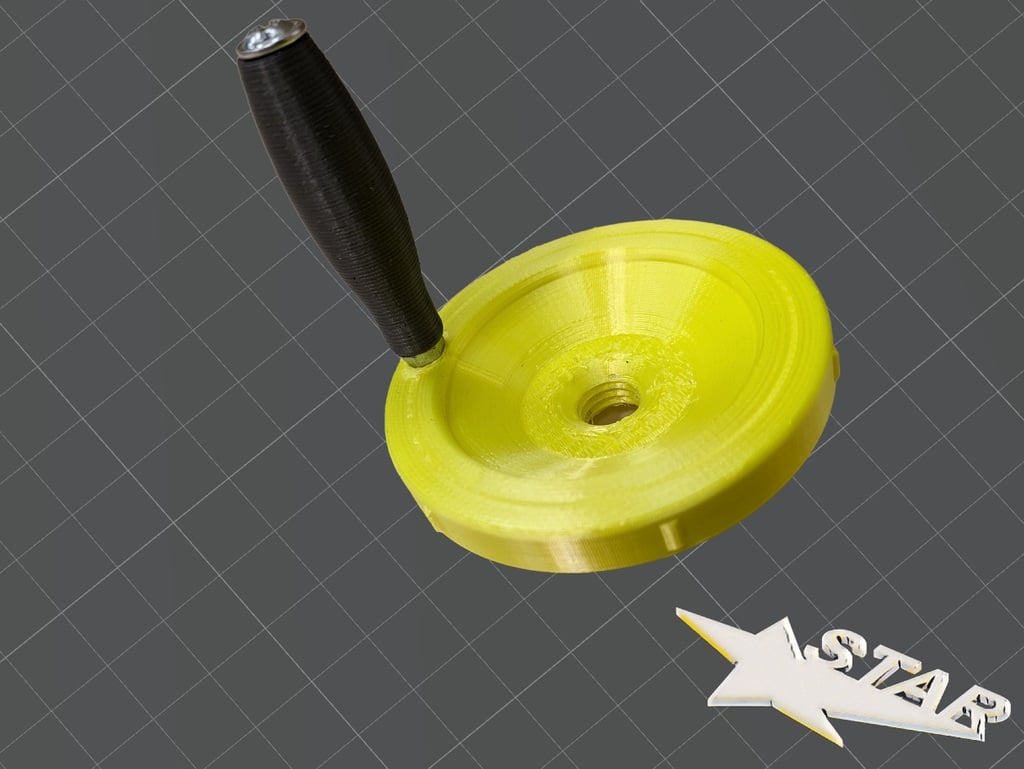Handrad / handwheel Ø70 mm / M10 / M12