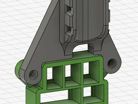 Ender 3 NG v1.2 toolhead accessory cable mount and breakout for BLTouch